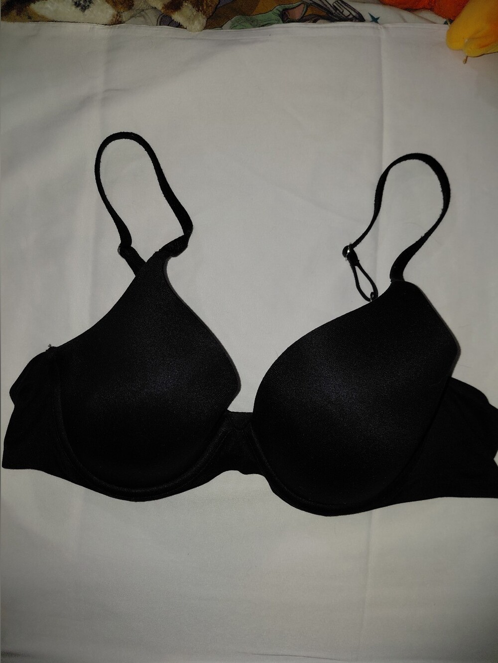 aerie Black Real Sunnie Full Coveragr Bra with Light Lining 36B